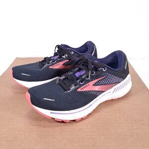 Brooks Adrenaline GTS 22 Athletic Shoes Women 9 B Black 1203531B080 Running